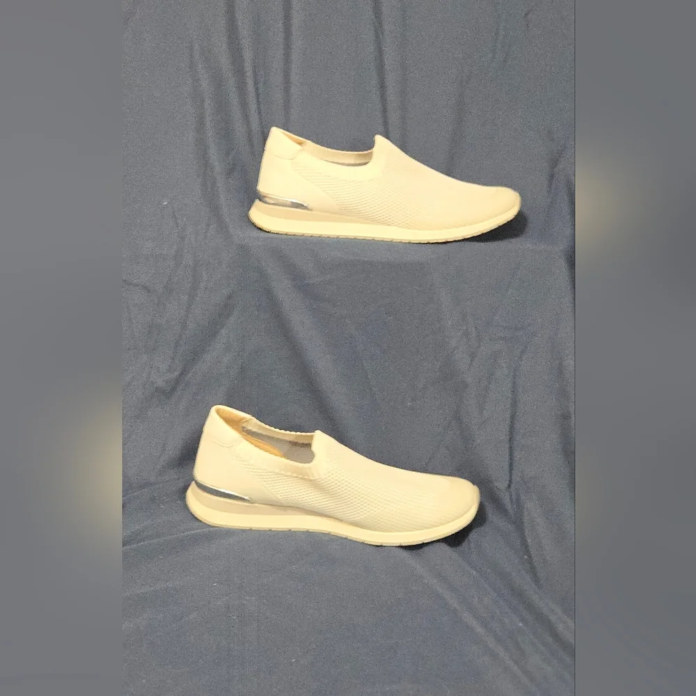 Naturalizer Lafayette Slip-on Sneakers White Fly Knit - Women's Size 8.5 - Picture 3 of 8
